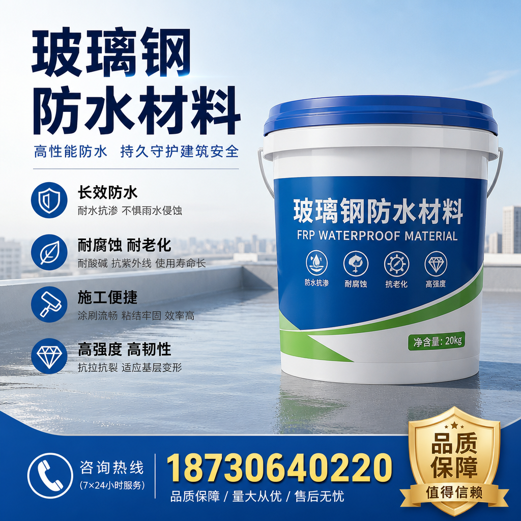 专家解析:玻璃钢防水材料的市场前景分析在 淄博