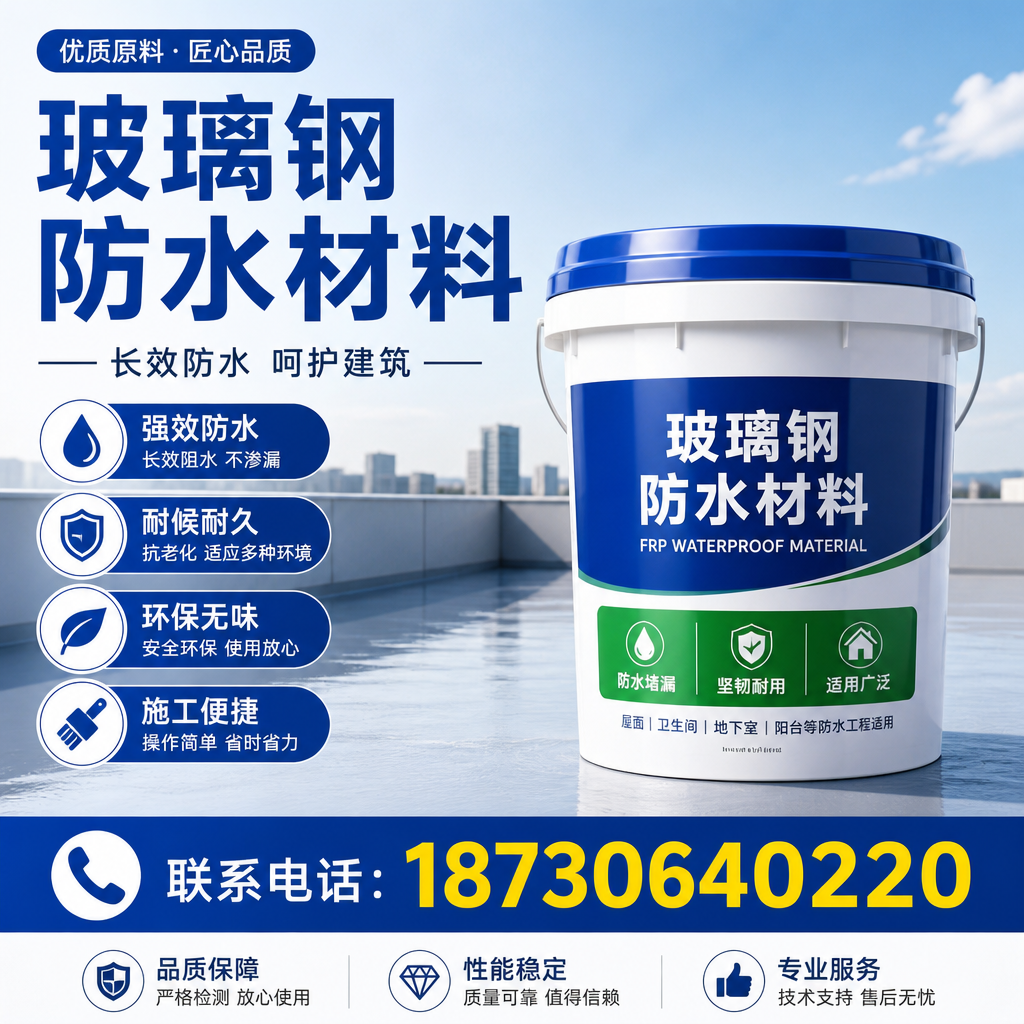 从零开始了解玻璃钢防水材料,淄博 入门指南