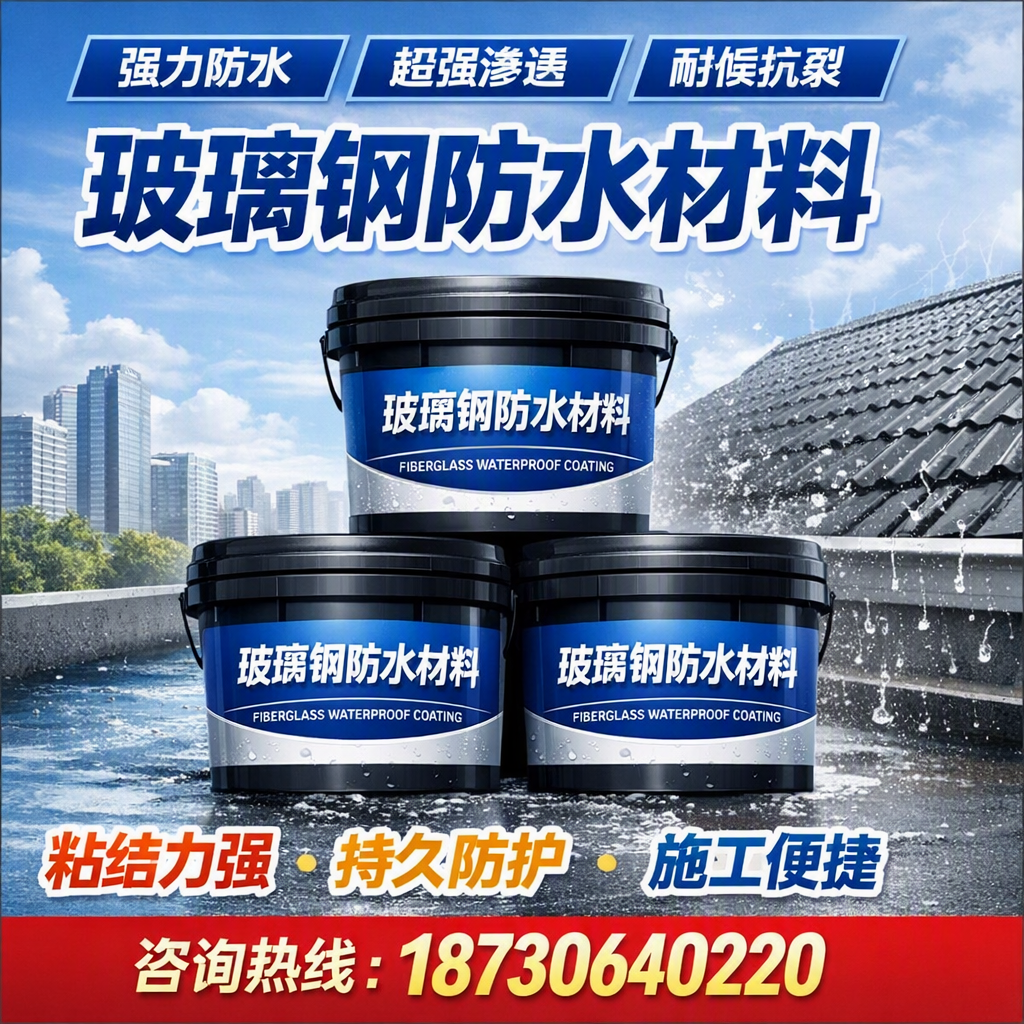 了解玻璃钢防水材料的市场趋势,淄博 企业不可不知