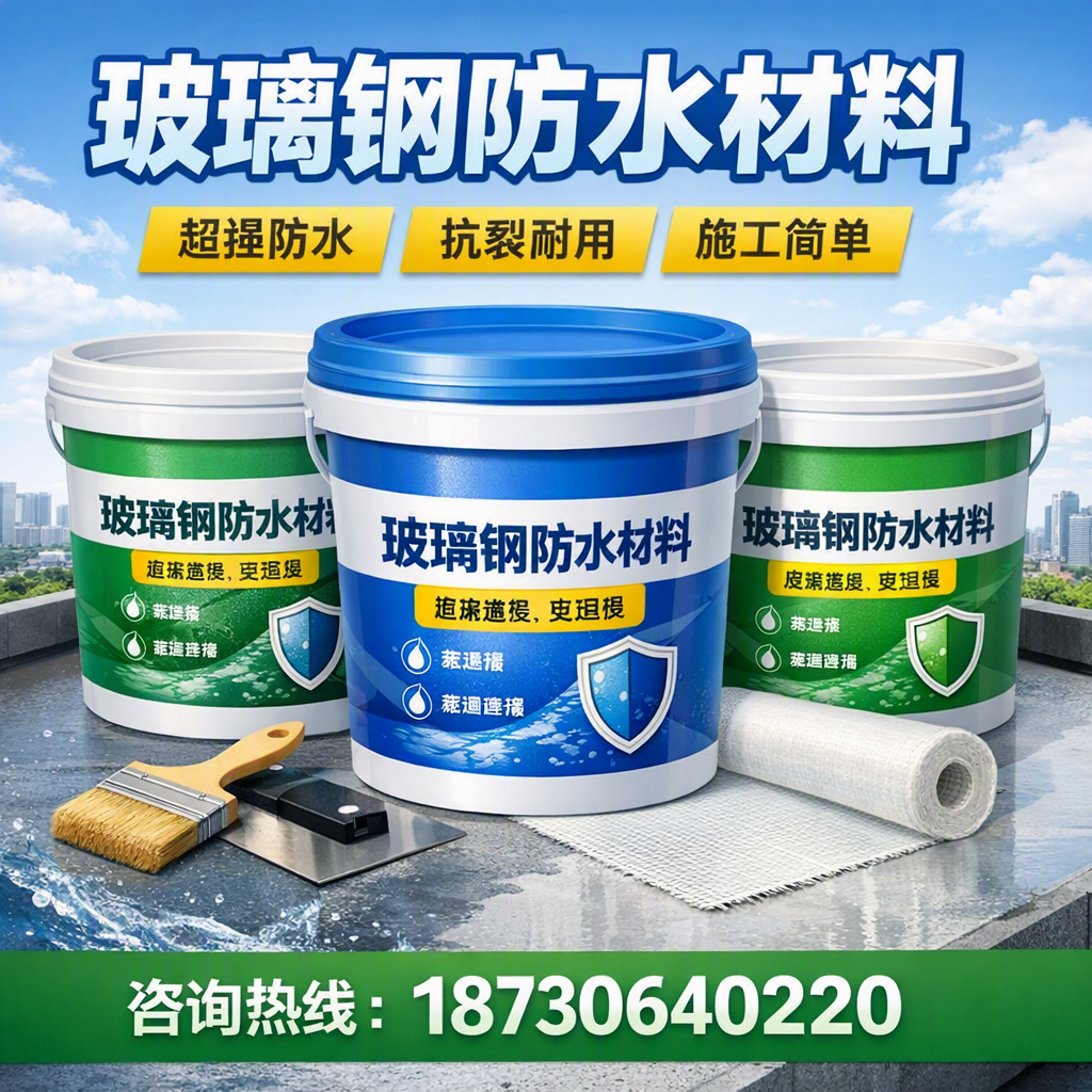 了解玻璃钢防水材料的市场趋势,淄博 企业不可不知